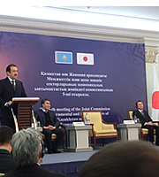 2014年10月23日(木曜日)、カザフスタン共和国アスタナ市にて第5回日本カザフスタン経済官民合同協議が開催されました。
